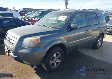 2007 Honda Pilot Ex z USA, uszkodzony, nr VIN 5FNYF28417B005465